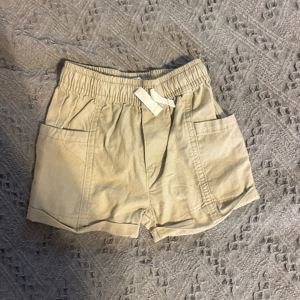 Kids Tan Casual Shorts